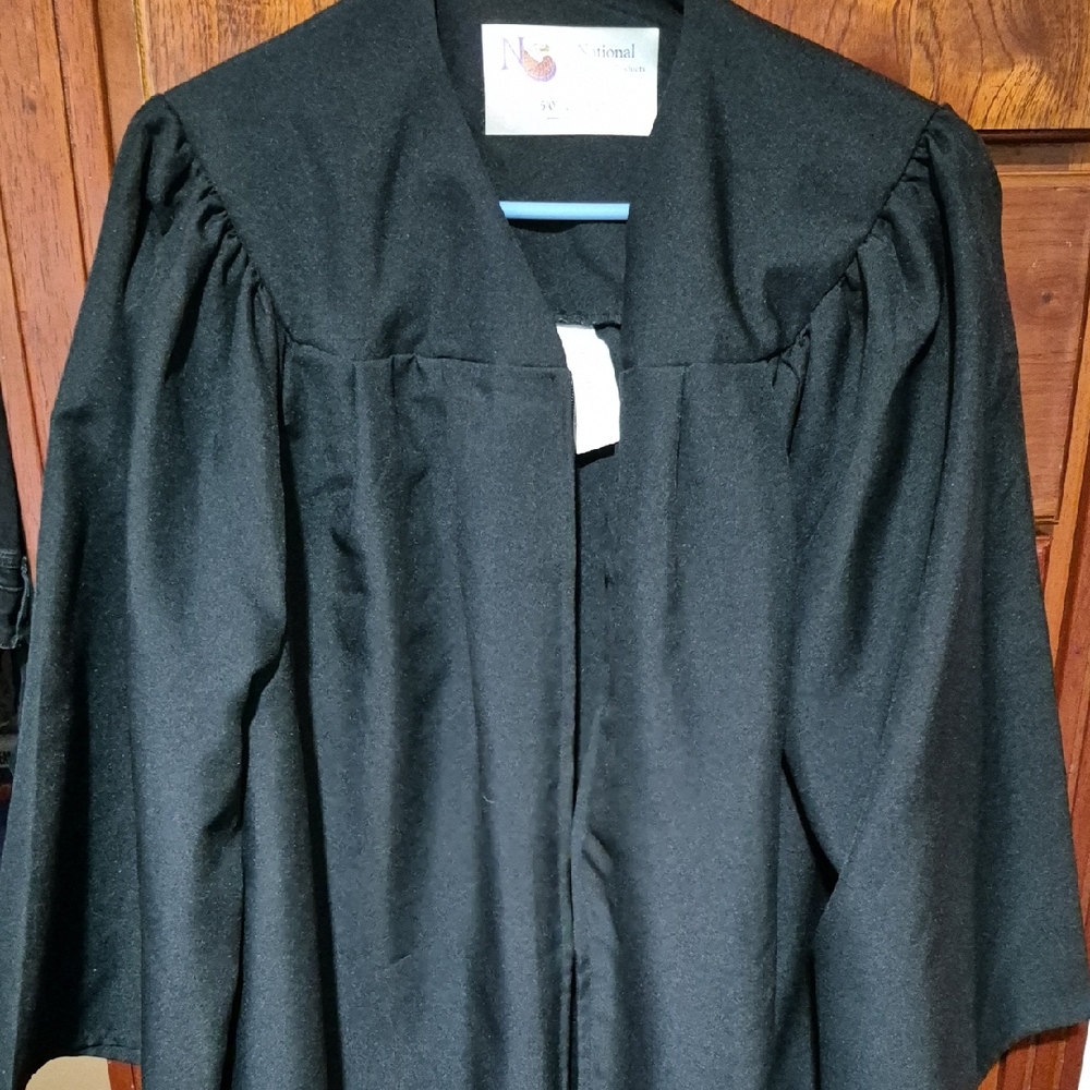Black Graduation Gown